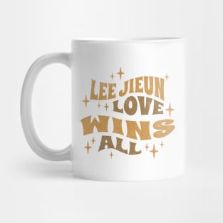 IU Lee jieun love wins all typography kpop uaena | Morcaworks Mug